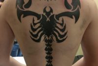 Scorpion Back Piece Cecilia Urban Art Tattoo In Tempe Az with regard to measurements 1079 X 1349