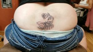 Scorpion Tattoo Boris Kuryakin On Female Lower Back November 05 inside size 1280 X 720