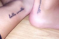 Sister Tattoo Ankle Tattoo Italian Words Bella Sorella Style throughout dimensions 720 X 1280
