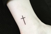 Small Christian Cross Tattoo On The Ankle Ink Christian Cross pertaining to dimensions 1000 X 1000