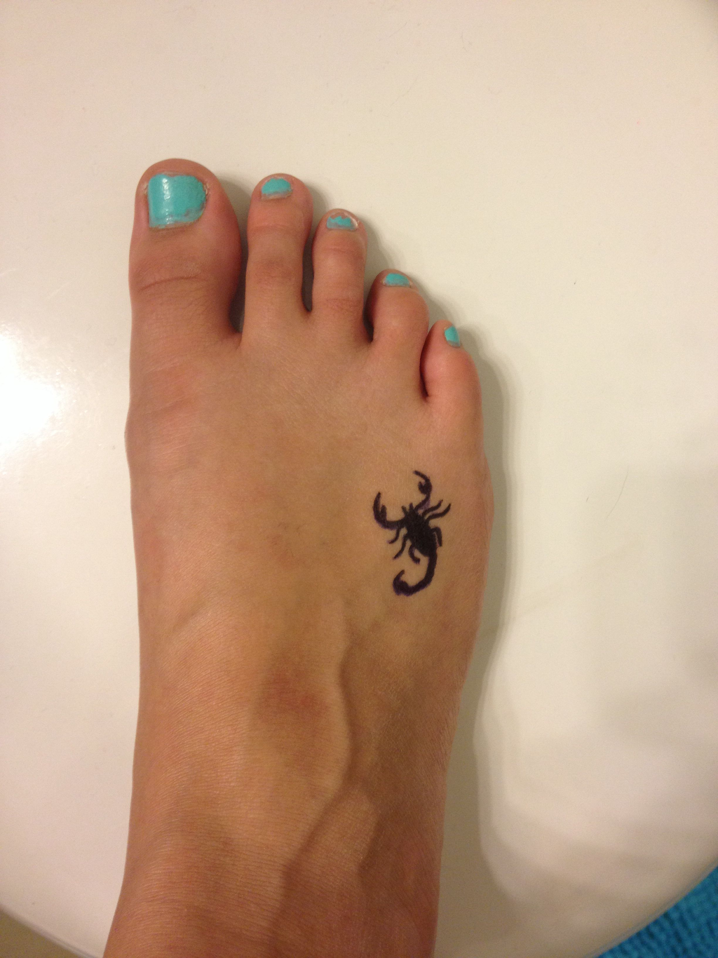 Small Scorpion Tattoo3 Tattoos Foot Tattoos Tattoos Cute Foot with regard to measurements 2448 X 3264