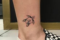 Small Turtle Tattoo On Ankle Hawaiiantattoos Hawaiian Tattoos throughout measurements 1080 X 1095