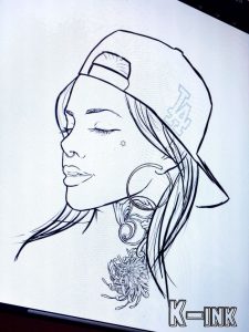 Snapback Tattoo Girl Snapback Drawing Tattoochick Snapbackgirl for dimensions 852 X 1136