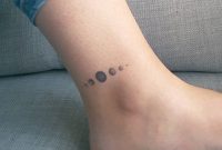 Solar System Beauty Ankle Tattoo Ankle Tattoo Small Foot Tattoos regarding sizing 1080 X 1080
