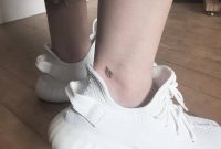 Tiny Wing Tattoo On The Ankle Tattoo Ideas Little Tattoos Girl for size 1000 X 1000