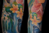 Waterfall Jungle Sleeve Nikolay Tattoo Tattoos Monkey Tattoos with sizing 1212 X 1984