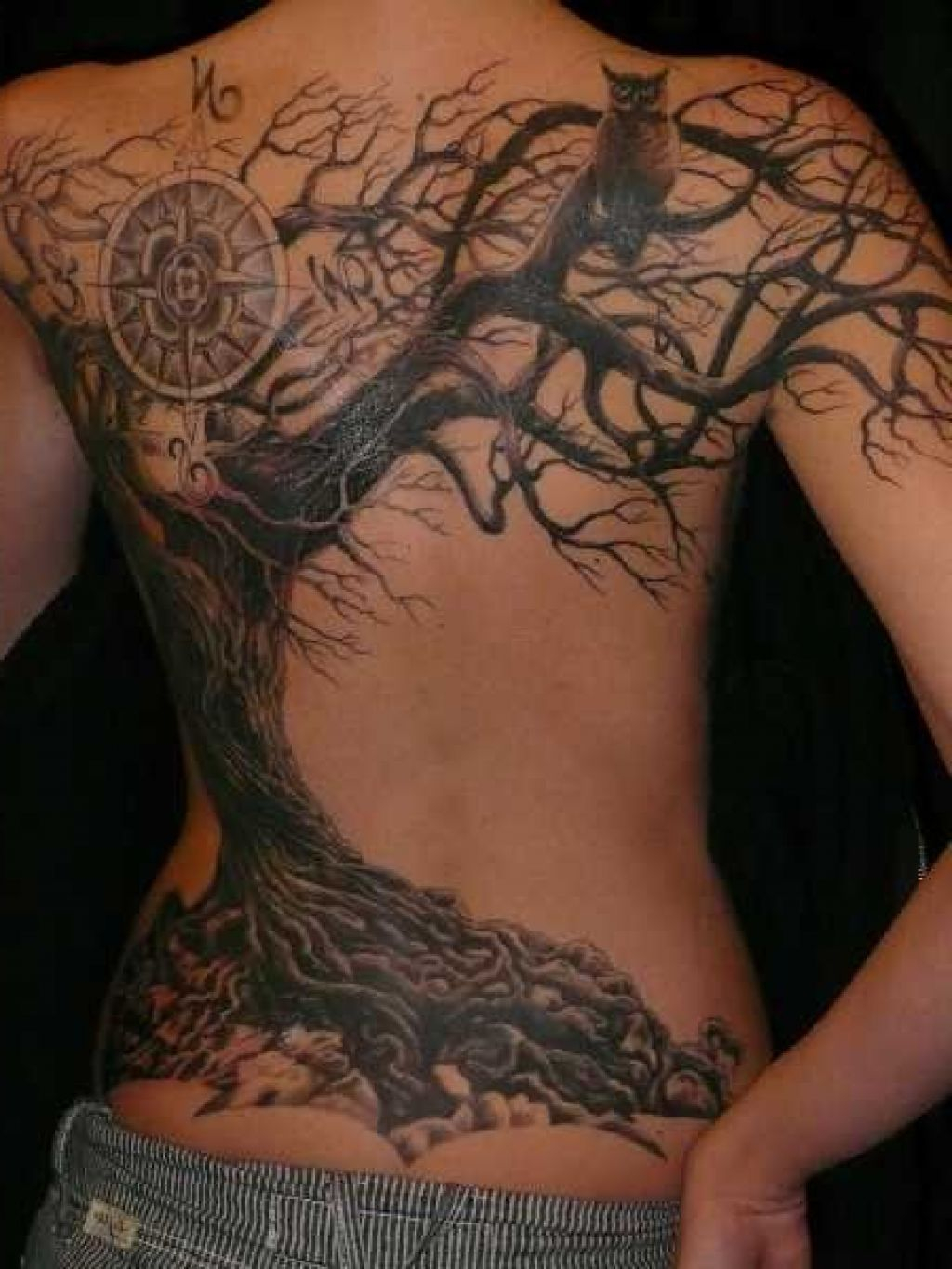 Willow Tree Tattoo Amazing Dead Tree Tattoo Design Tattoo Idea in sizing 1024 X 1365