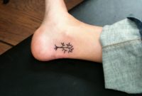 Yes Right In That Soft Spot Of The Inside Ankletree Ankle Tattoo in measurements 1536 X 2048