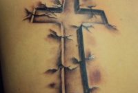 105 Beautiful 3d Cross Tattoo for measurements 900 X 1200