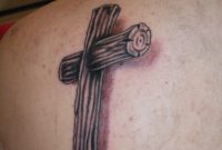 105 Beautiful 3d Cross Tattoo within proportions 900 X 1200