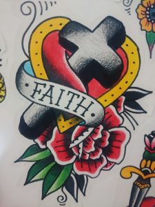 13 Handmade Cross Rose Oldschool Oldschooltattoo Traditional pertaining to size 1200 X 1600