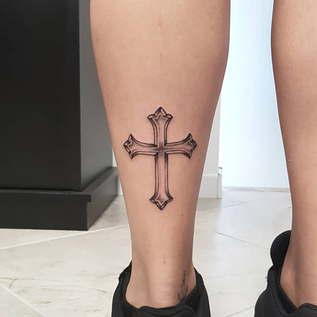 225 Best Cross Tattoo Designs With Meanings for proportions 1080 X 1080