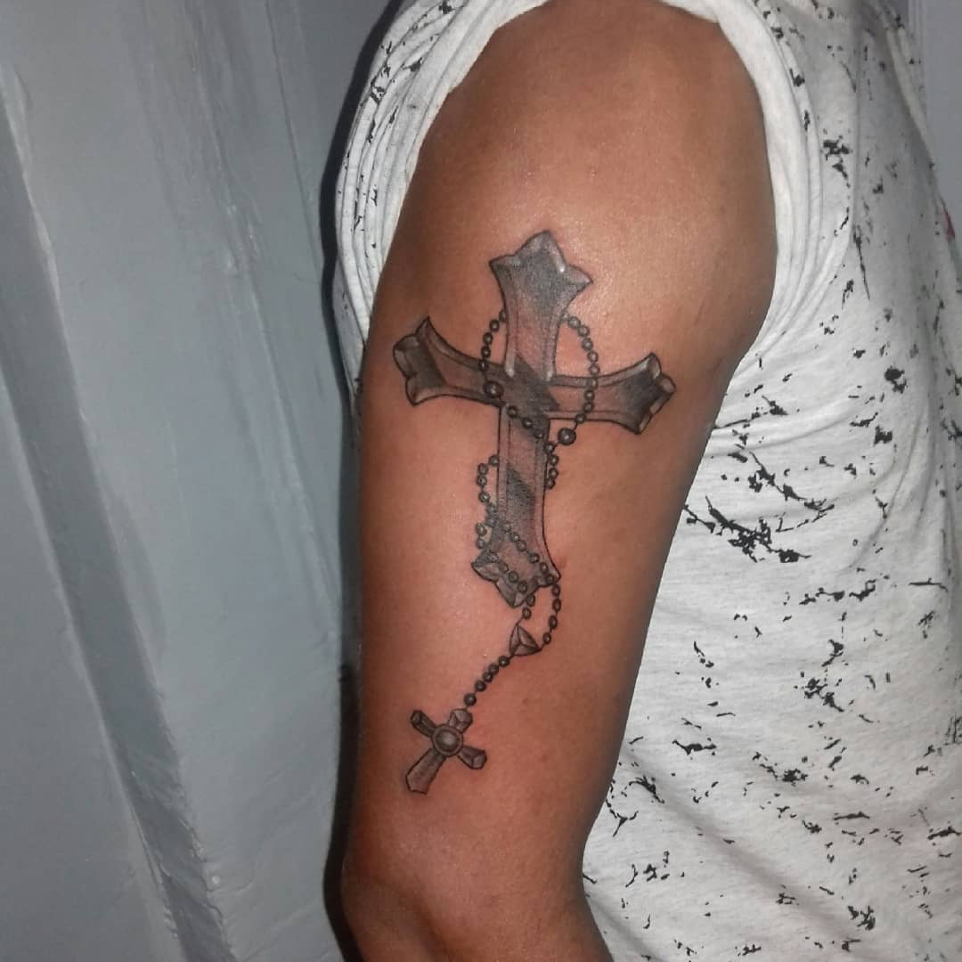 225 Best Cross Tattoo Designs With Meanings in measurements 1080 X 1080