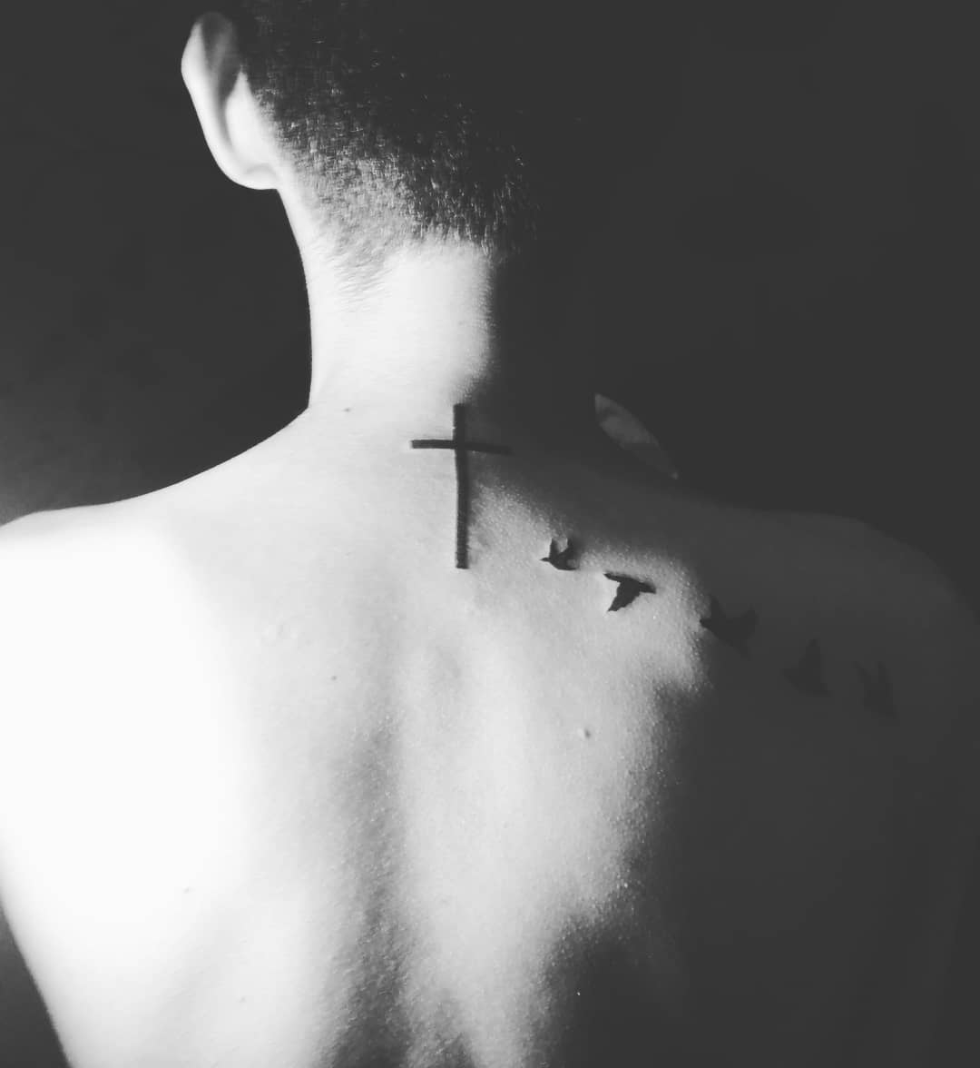 225 Best Cross Tattoo Designs With Meanings inside proportions 1080 X 1176