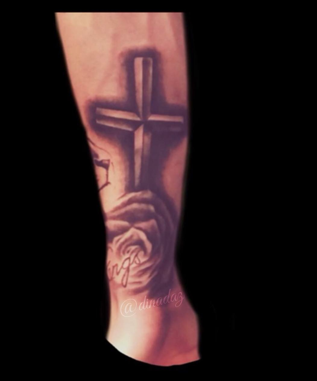 225 Best Cross Tattoo Designs With Meanings throughout proportions 1052 X 1266