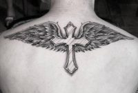 25 Cross Back Tattoos Of All Sizes Tattoozza for dimensions 1080 X 810