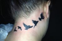 25 Nice Birds Tattoos On Neck with measurements 1024 X 768