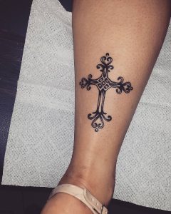 25 Unique Small Cross Tattoo Designs Simple And Lovely Yet for measurements 1080 X 1350