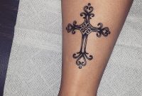 25 Unique Small Cross Tattoo Designs Simple And Lovely Yet for size 1080 X 1350