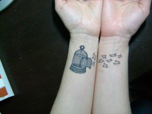 27 Dazzling Bird Cage Wrist Tattoos within sizing 2048 X 1536