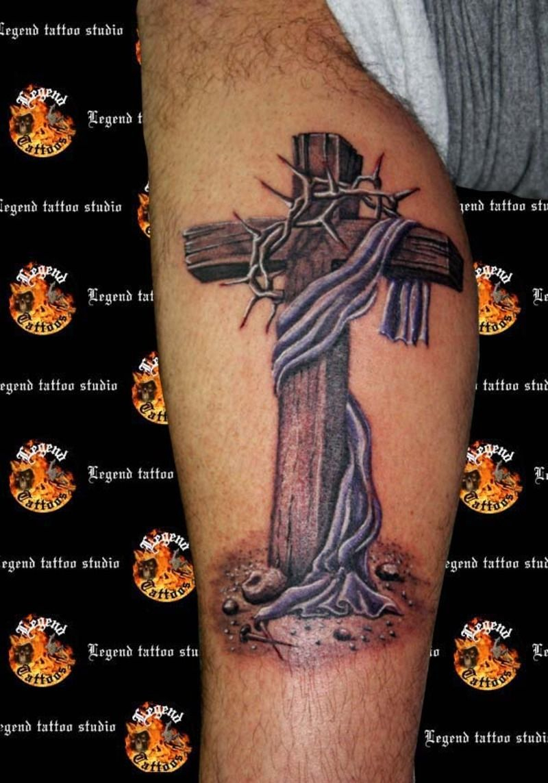 287crosstattoolegendtattoo Cross Tattoo Tattoos Cross Tattoo with regard to proportions 800 X 1143