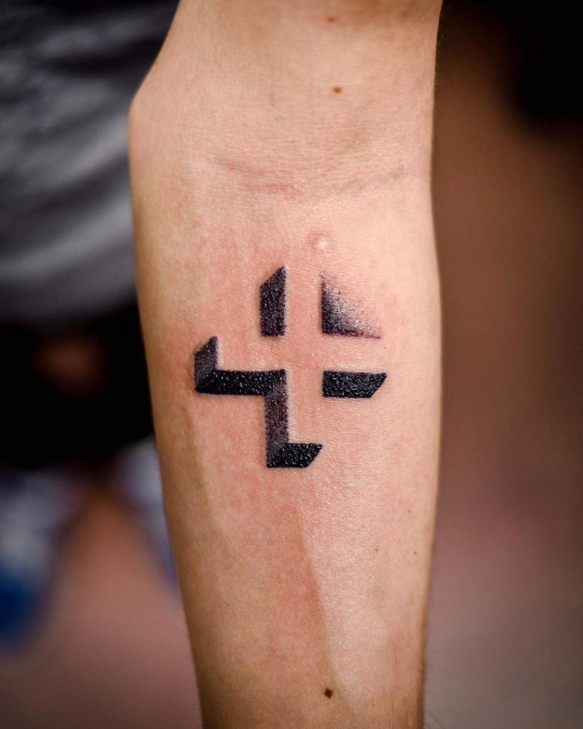 3d Cross Effect Best Tattoo Design Ideas pertaining to sizing 819 X 1024