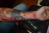 3d Jesus Cross Tattoo On Left Forearm with regard to measurements 2560 X 1920
