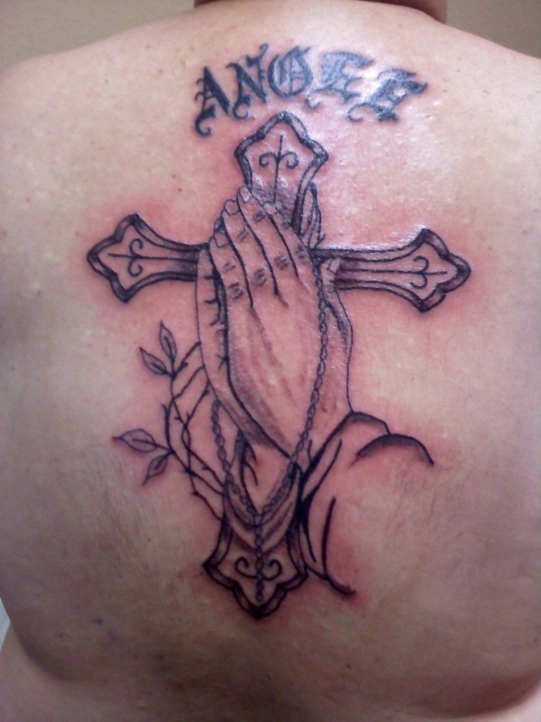 3d Male Cross Tattoo Design Idea throughout sizing 774 X 1032