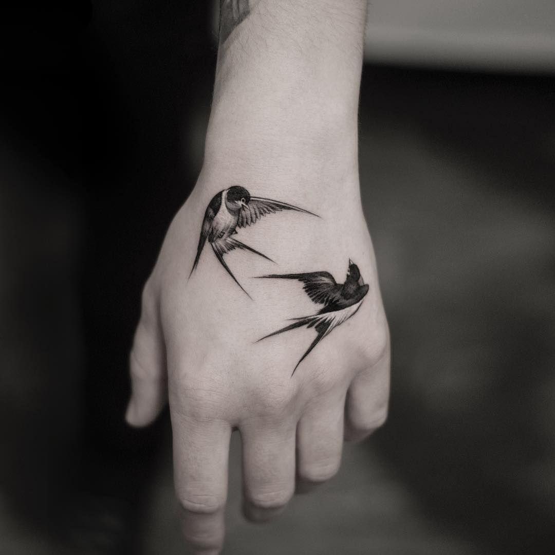 40 Small Bird Tattoo Design Ideas 2019 Bird Tattoos Bird Hand intended for dimensions 1080 X 1080