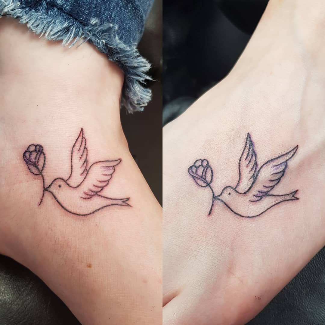 45 Show Stopping Small Bird Tattoos To Match Your Style with regard to dimensions 1080 X 1080