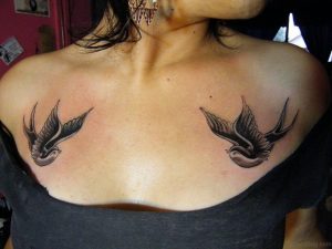 50 Beautiful Swallow Tattoos On Chest for sizing 1024 X 768