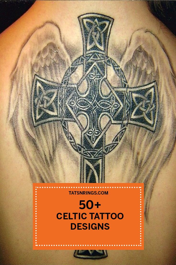 50 Best Celtic Cross Tattoo Designs And Placement Ideas Tattoos for measurements 735 X 1102
