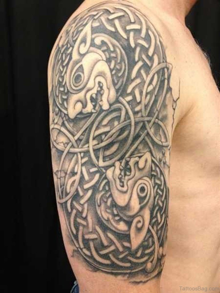50 Best Celtic Tattoos For Shoulder with proportions 768 X 1024