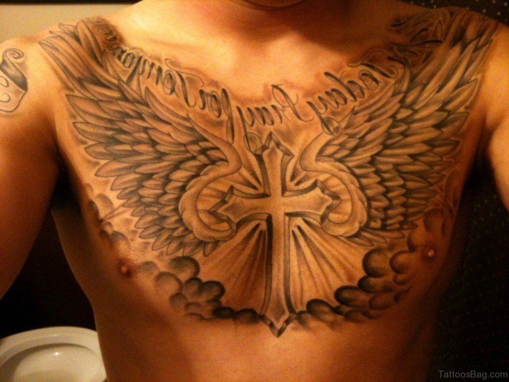 50 Glorious Chest Tattoos For Men for proportions 1024 X 768