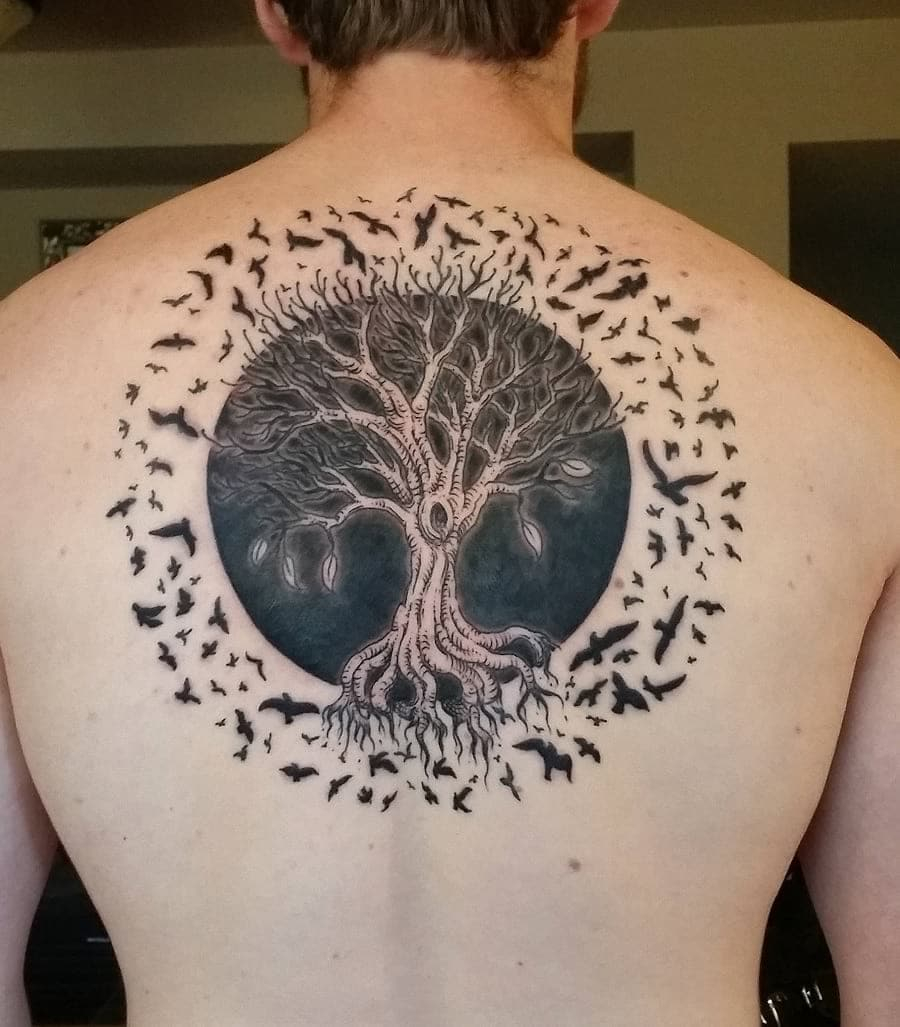 50 Stunning Tree Of Life Tattoo Designs Creativefan inside size 900 X 1027