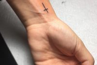 50 Unique Small Cross Tattoo Designs Simple And Lovely Yet Meaningful pertaining to measurements 1080 X 1349