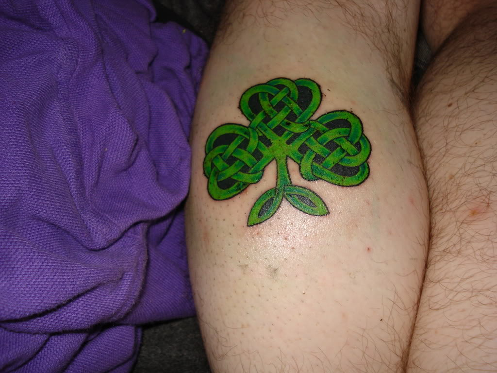 52 Celtic Shamrock Tattoos Collection throughout dimensions 1024 X 768