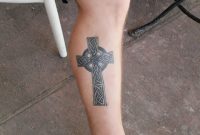 55 Antic Cross Tattoos For Leg in measurements 1024 X 768