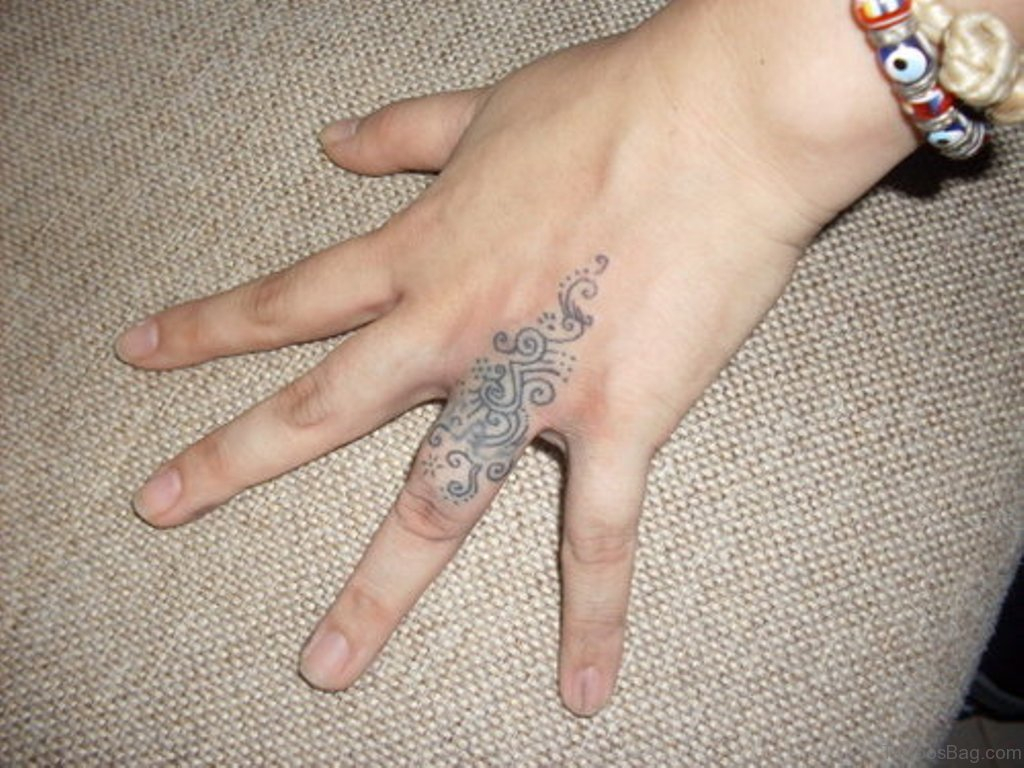 55 Cool Finger Tattoos pertaining to dimensions 1024 X 768