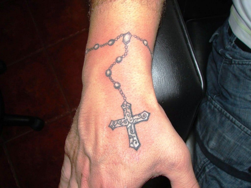 55 Stunning Wrist Tattoo Ideas For You To Try Tattoos Rosary regarding sizing 1024 X 768
