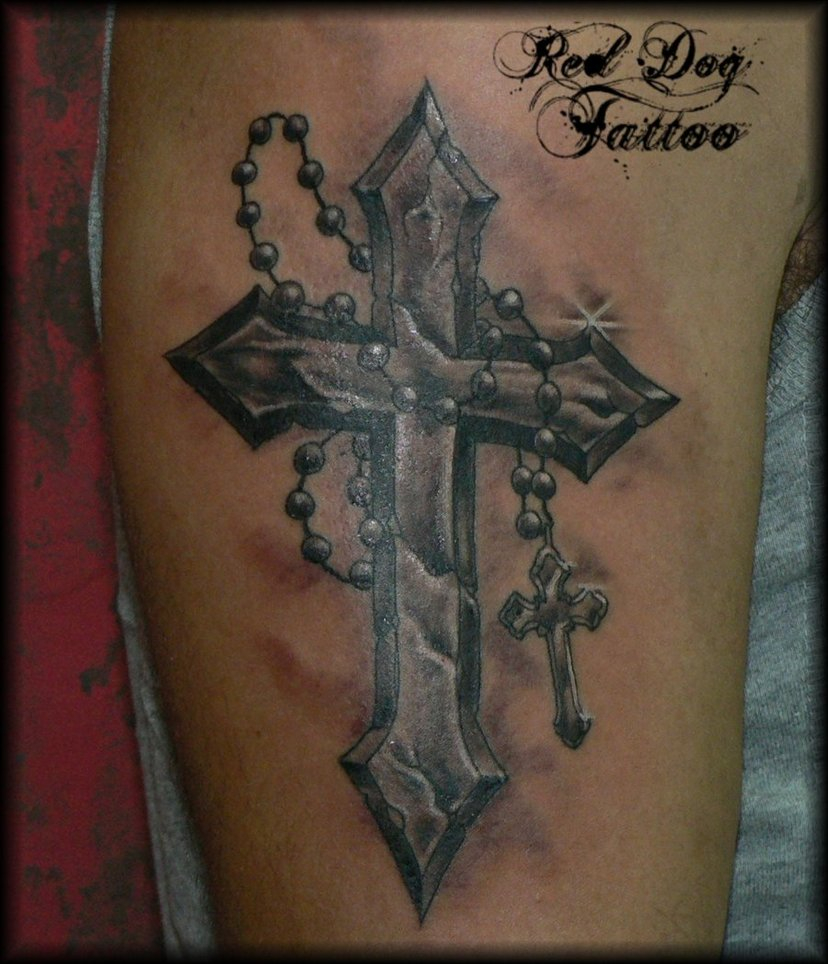 56 Best Cross Tattoos For Men Improb throughout measurements 828 X 964