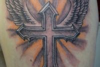 56 Best Cross Tattoos For Men Improb with proportions 791 X 1023