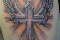 56 Best Cross Tattoos For Men Improb with regard to dimensions 791 X 1023