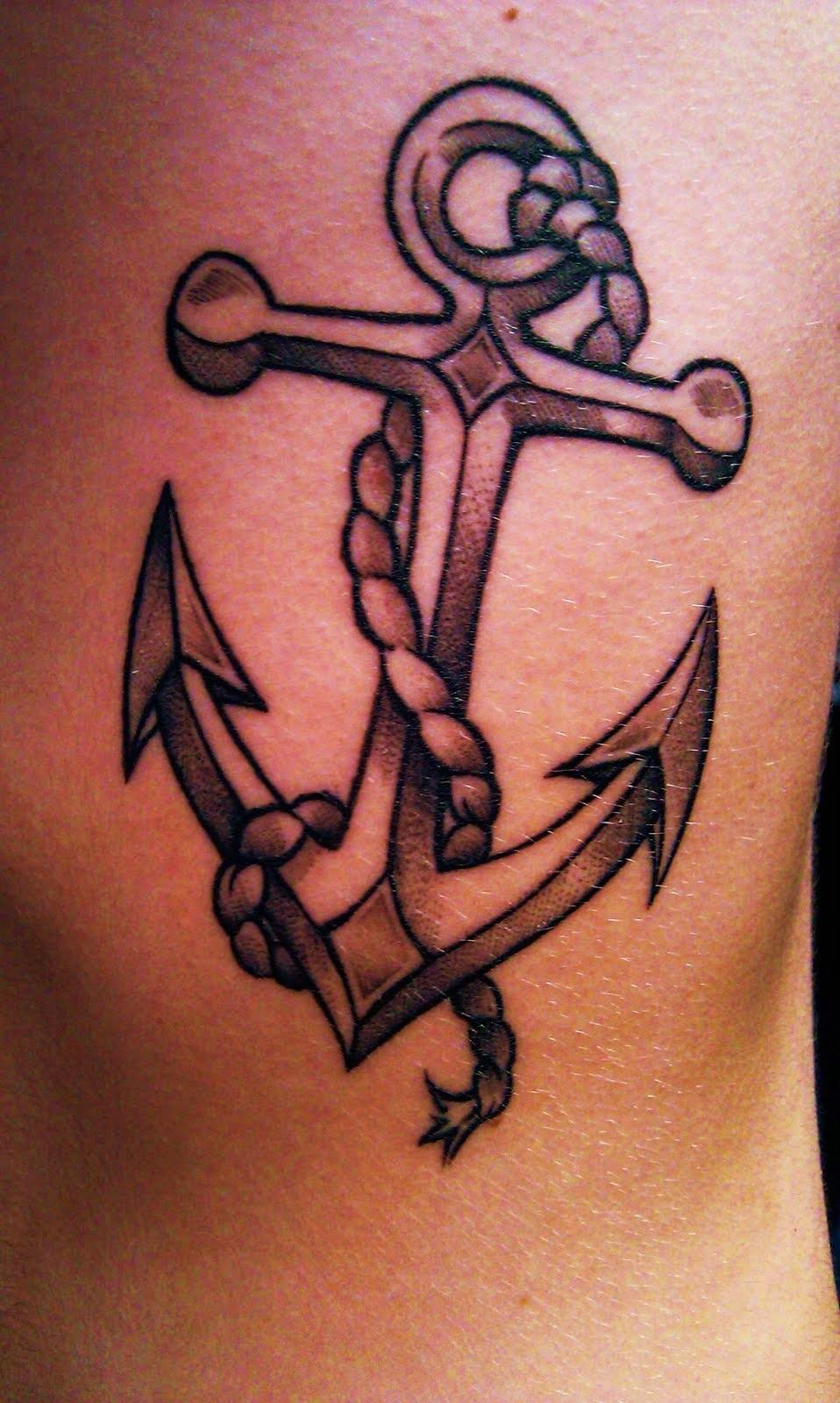 57 Anchor Cross Tattoos Collection for measurements 958 X 1600