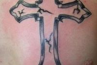 59 Good Looking Cross Tattoos Designs For Chest in size 768 X 1024