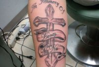 70 Great Cross Tattoos For Arm throughout measurements 1024 X 768