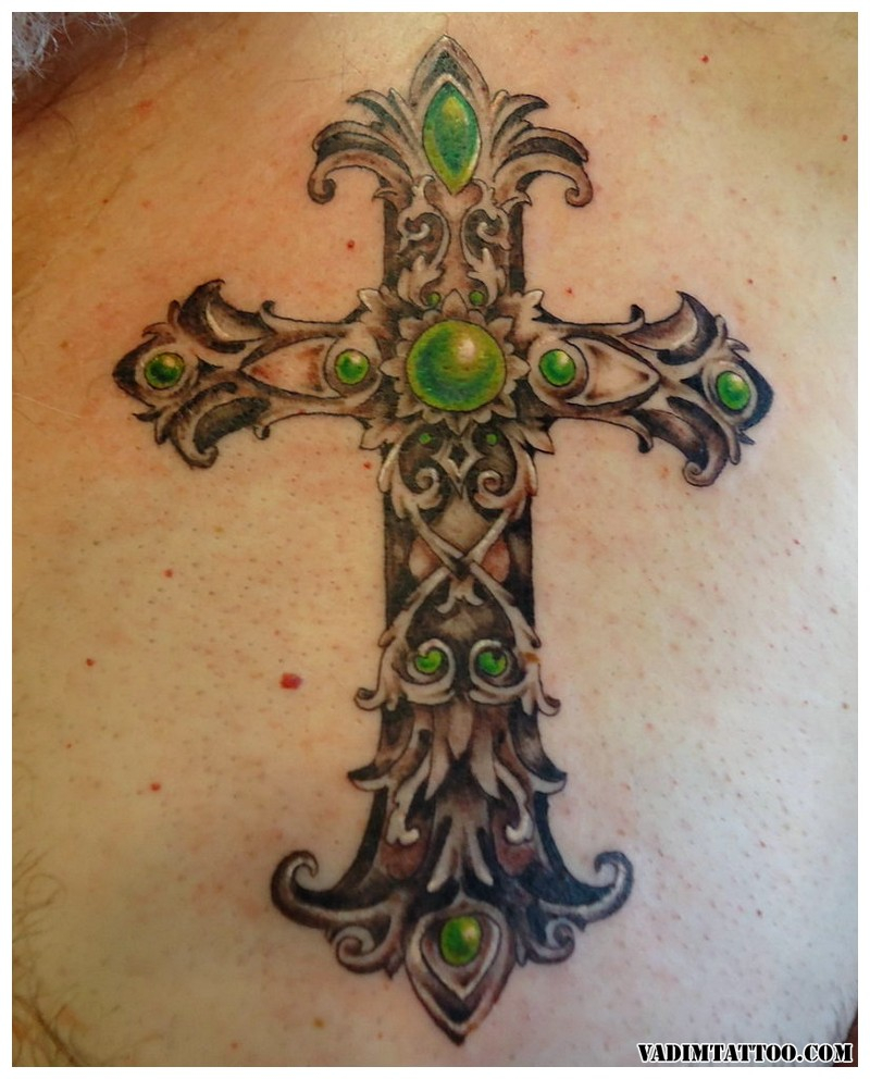 75 Cool Cross Tattoo Designs For Men And Women with regard to dimensions 800 X 992