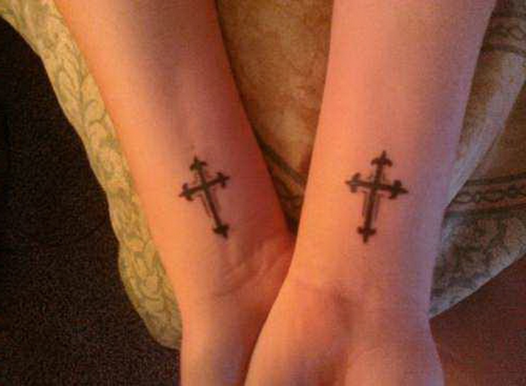75 Unique Hottest Cross Tattoos Ideas Media Democracy throughout proportions 1048 X 769