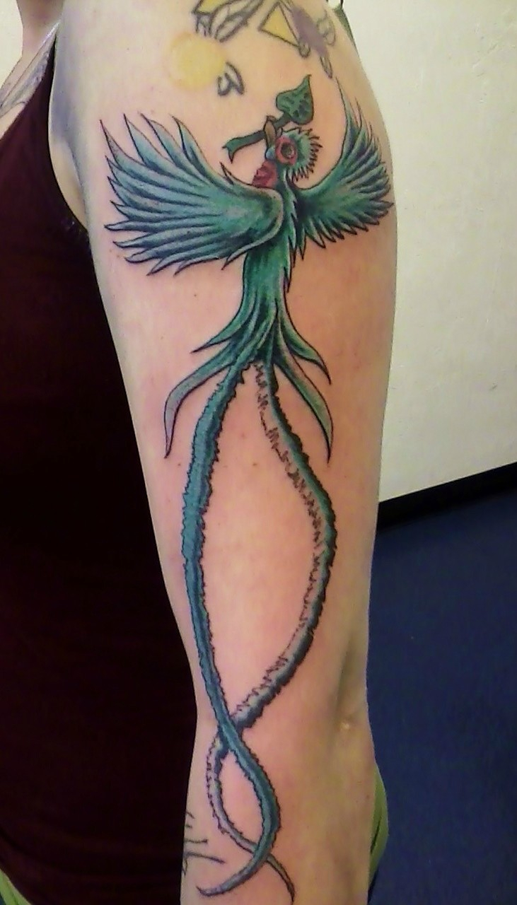 8 Quetzal Bird Tattoos within measurements 731 X 1280