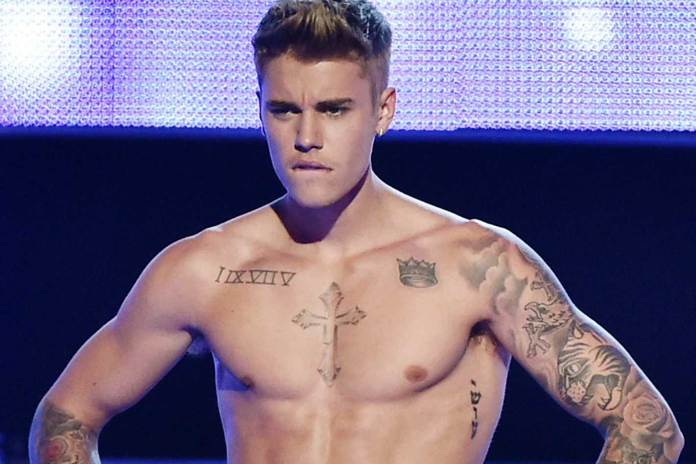 A Complete Guide To All 56 Of Justin Biebers Tattoos intended for measurements 1420 X 946